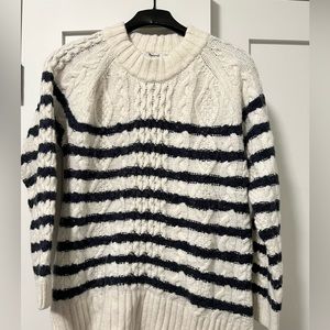 Madewell fisherman striped sweater